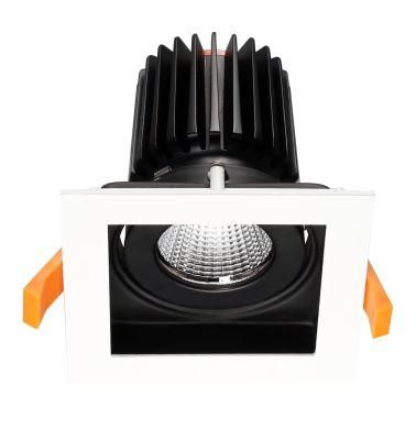 2021 Hot Sell Commercial Indoor Down Light Spot Lamp COB Spotlight Sq1+X15A