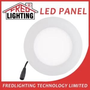 AC110V 220V 240V Recessed 12W Round Aluminum LED Panel Interior Lighting