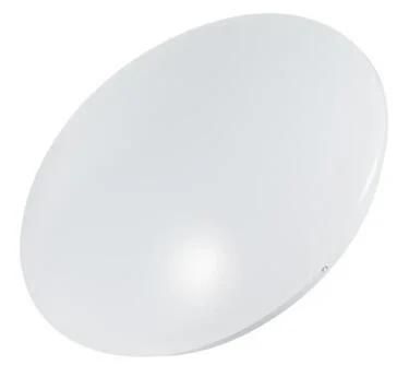 Surface Mounted Round LED Ceiling Light with Radar Sensor 15W 6000-6500K Cool White