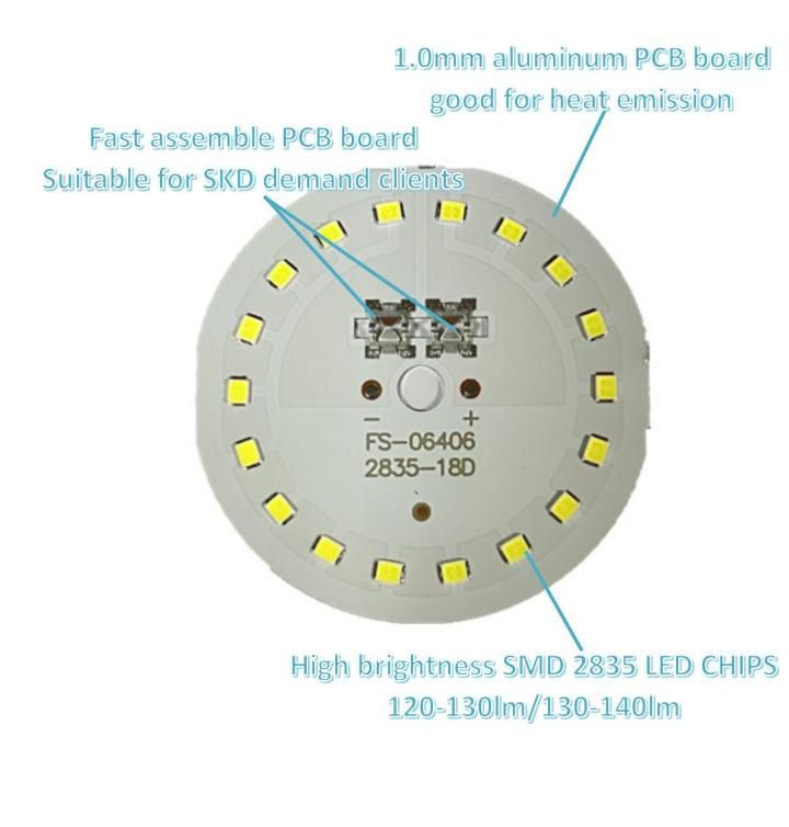 Diamond Surge Protect 85-265V 12W 15W 18W LED a Bulb E27/B22