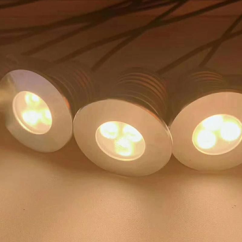 3W 12V 23mm 280lm LED Downlight Lamp for Cabinet and Wall Lighting