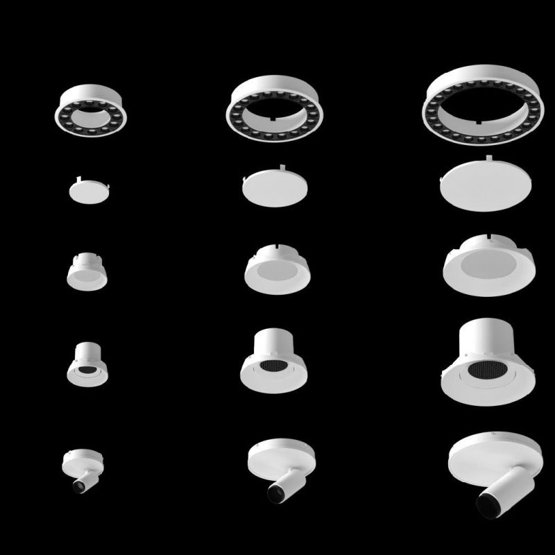 8W/15W/20W/30W Commercial Hotel Ceiling Recessed LED Spotlight