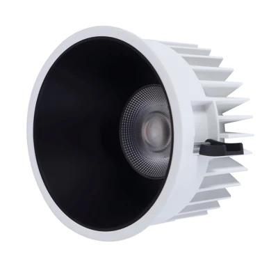 Recessed Waterproof IP65 Bathroom COB LED Downlight for Outdoor