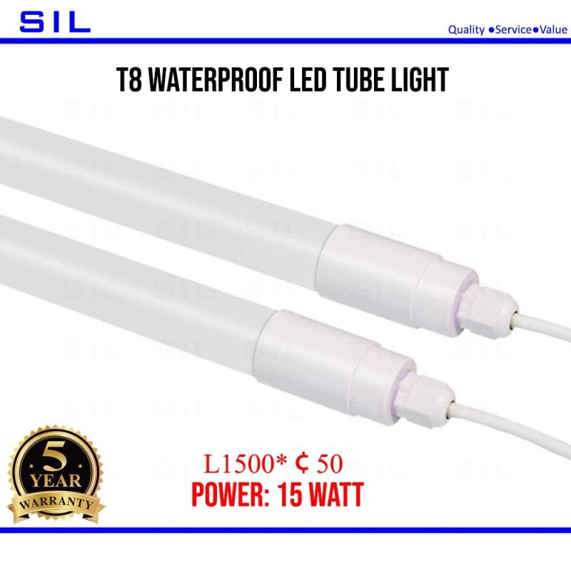 T8 LED Tube IP65 Waterproof 15W AC85-265V T8 1.5m LED T8 Tube Aluminum Energy Saving LED Tube Lights