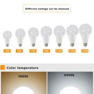 High Quality China Factory E27 Holder High Power LED Bulb A60 A70 3W 5W 7W 9W 12W 15W 18whigh Lumen Smart LED Light B