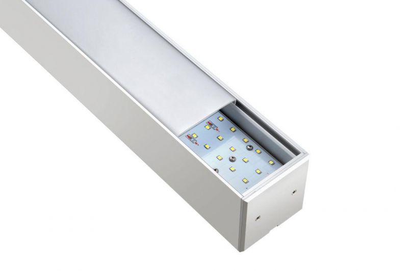 1.2m 4FT LED Linear Lamp Pendant Office Lighting Linkable LED Linear Light Modern Commercial Light