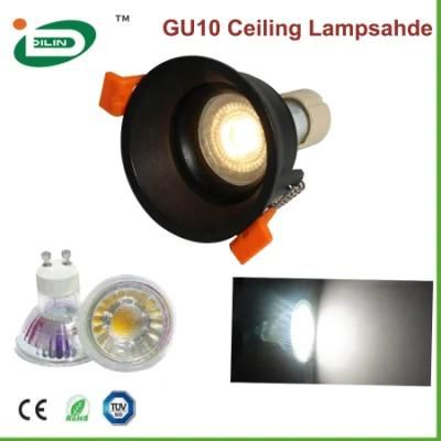 Popular Aluminum MR16 Recessed Spot Indoor Ceiling Lighting Fixture Fitting with GU10