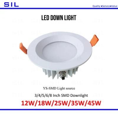 LED Down Light IP65 10W 12watt LED Downlight Residential Commercial SMD COB LED Downlight