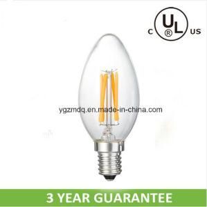 UL 4W E12 Candle C35 LED Filament Lamp