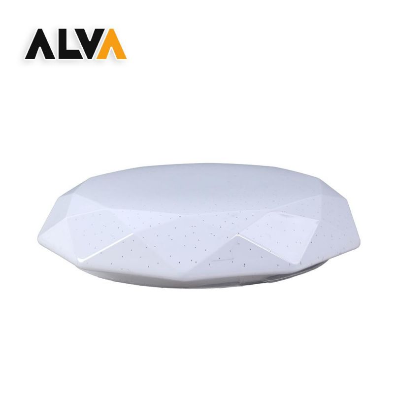 Alva / OEM/ODM Surface Mounted Round Square 12W 18W 24W Replace SMD 3CCT Dimmable Remote Control LED Ceiling Light