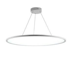 96W LED Round Ceiling Flat Panel Light Ultra Slim Lamp Cool White 6500K