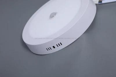 Surface Mounted Motion Sensor Round LED Panel Lighting