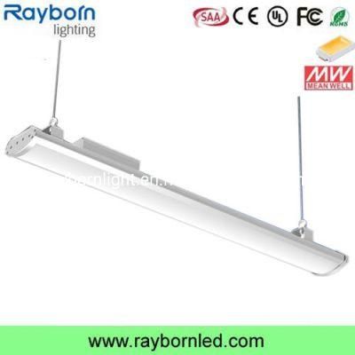 120W LED High Bay Linear Light IP65 Waterproof LED Linear Trunking Light for Workshop Warehouse Lighting