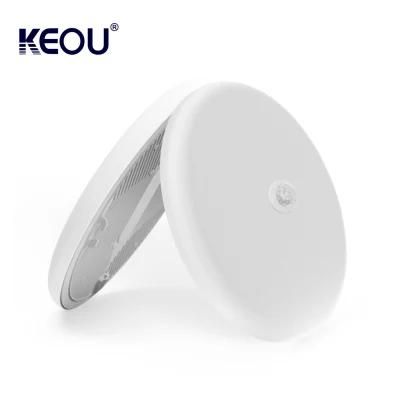 Keou New Round 9W LED Panel Light Motion Sensor with Frameless
