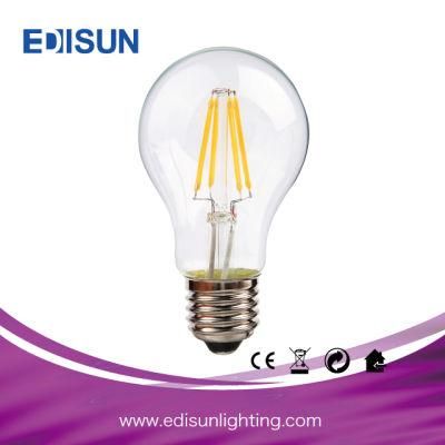 Energy Saving Bulbs 6W 8W E27 B22 A60 LED Lights Filament Bulb