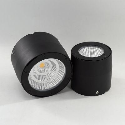 Office Shop Black Fitting Indoor Ceiling LED Dimmable Down Lights
