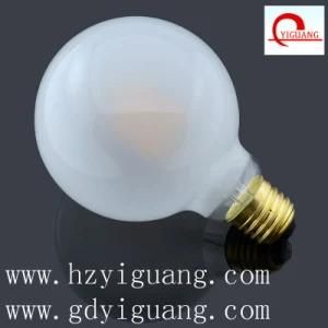 White Frosted G95 LED Filament Light Lamp