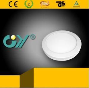 New 12W Round Super Slim Surfaced Mounted LED Panellight (CE; TUV)