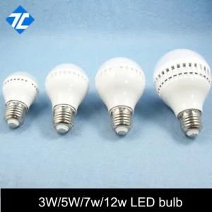 3W Plastic E27 Profile CRI&gt;75ra Hight Light LED Bulb (with CE, RoHS)