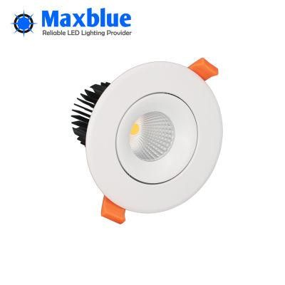 4 Inch 15W Hole 90mm Triac Dimmable COB LED Downlight