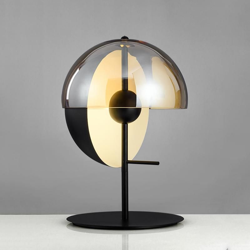 Bedside LED Table Lamps Nordic Postmodern Glass Table Light (WH-MTB-24)