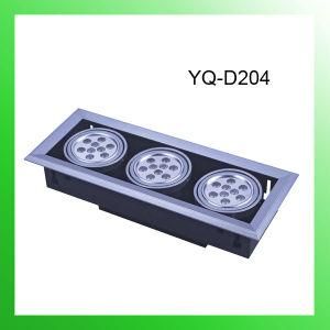 LED Recessed Grid Spot Light (9*1W*3) / Beans Gall Light