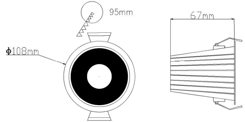 High Quality COB Recessed Ceiling Downlight Round 15W 25W 35W SAA Approved Trimless LED Down Lights