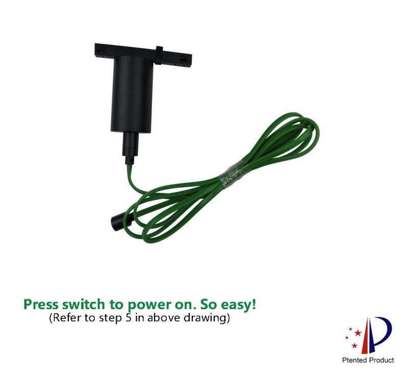 LED Commercial Lighting Spotlight for Supermarket Shop CE EMC RoHS LED Track Light