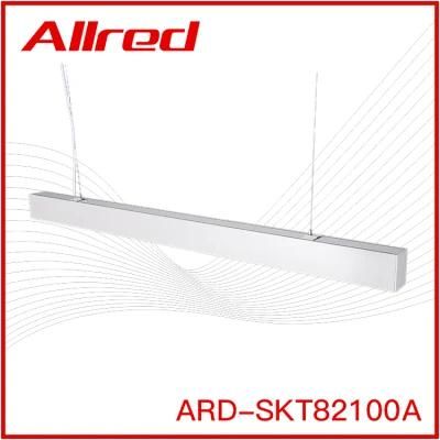 Suspended Recessed Fixture LED Linear Light Linkable System Surface Suspended Ceiling Pendant Aluminum Housing Linear Light