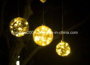 Hot Sale LED Glass Ball Mini Star LED Stringchain Inside LED Glass Ball Light