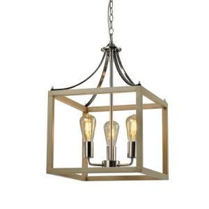 Modern Pendant Light for Construction Site Foyer Lantern 4-Light Chandelier