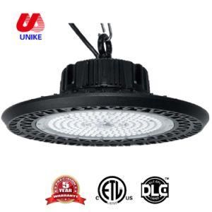 Shenzhen IP65 Waterproof Lamp Factory Warehouse Industrial Stadium Lamp 100W 120W 150W 180W 200W 240W UFO LED High Bay Light