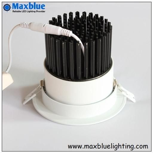 Shop Lighting 25W 15/24/38/60 Degree View Angle COB LED Downlight