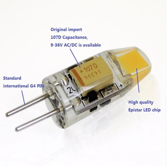 G4 0705 COB LED Bulb Mini Lamp G4 LED Bulb