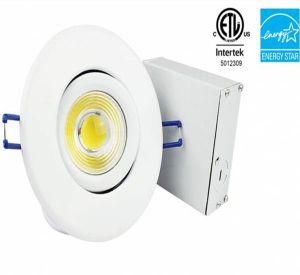 ETL 4 Inch Round LED Gimbal Lamp