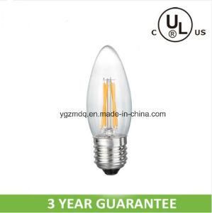 CE RoHS cUL/UL 110/220V C35 5W LED Light Edison Bulb