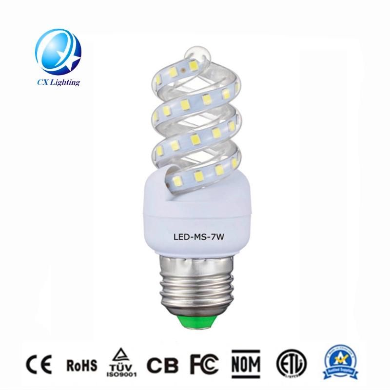 40W Spiral Shape LED Corn Light Lamp AC85-265V