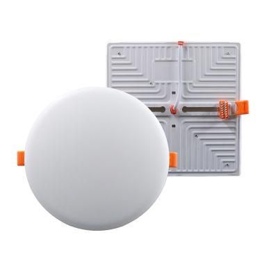 Ultra Slim Thin Surface Mounted Square Round 18W Frameless LED Panel Light