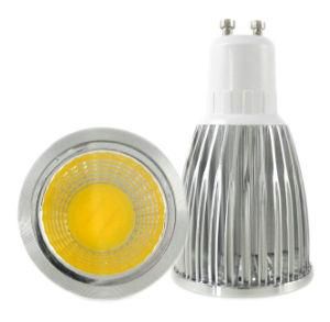 7W GU10 COB LED Light with Alminum Alloy Shell