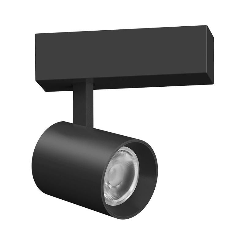 Rotatable 6W Surface Mounted Ceiling Spot Lighting System Rail COB LED Track Light