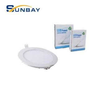 5 7 9 12 Inch Round Square Ultra Thin SMD2835 Ceiling Recessed 6W 12W 18W 24W LED Panel Light