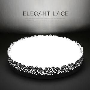 Fashion Metal Light Elegant Lace Light Bedroom Light Modern Circular Light