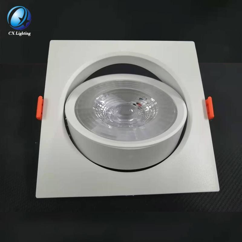 15W Warm White LED Lamp Rotatable Movable Recessed LED Downlight