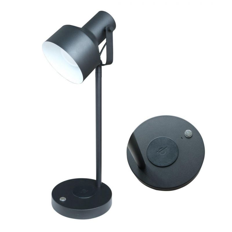 Metal Desk Lamp Smart Phone Wireless Table Lamp