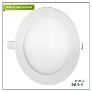 Ce/RoHS 6W 9W 12W 15W 18W Round LED Ceiling Panel Light with 2years Warranty