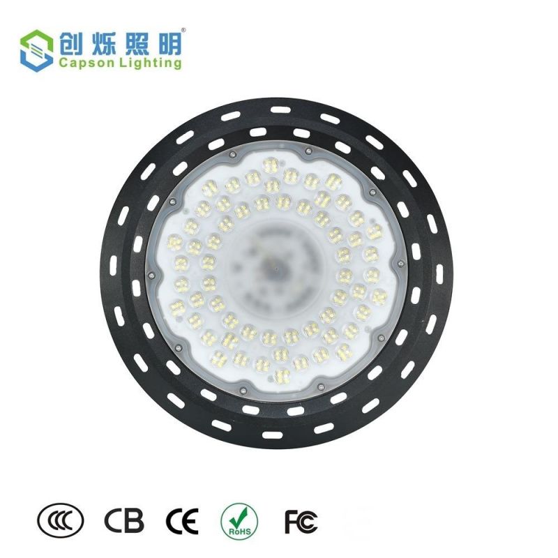 Dob 100W 150W 200W LED Industrial Lighting Linear 120lm UFO High Bay Light
