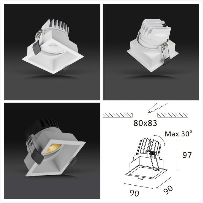 15W Commercial Indoor Lighting Manufacture LED Light IP44 LED Downlight