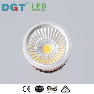 Dimmable 10W 800lm GU10 MR16 Aluminum LED COB Module Spotlight