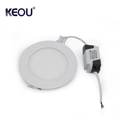 Hole Size 200mm 18W Dimmable Recessed Round LED Panel
