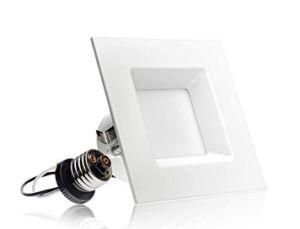 8W 4inch 120V Dimmable LED Downlight/5 In1 CCT Tunable Square Retrofit
